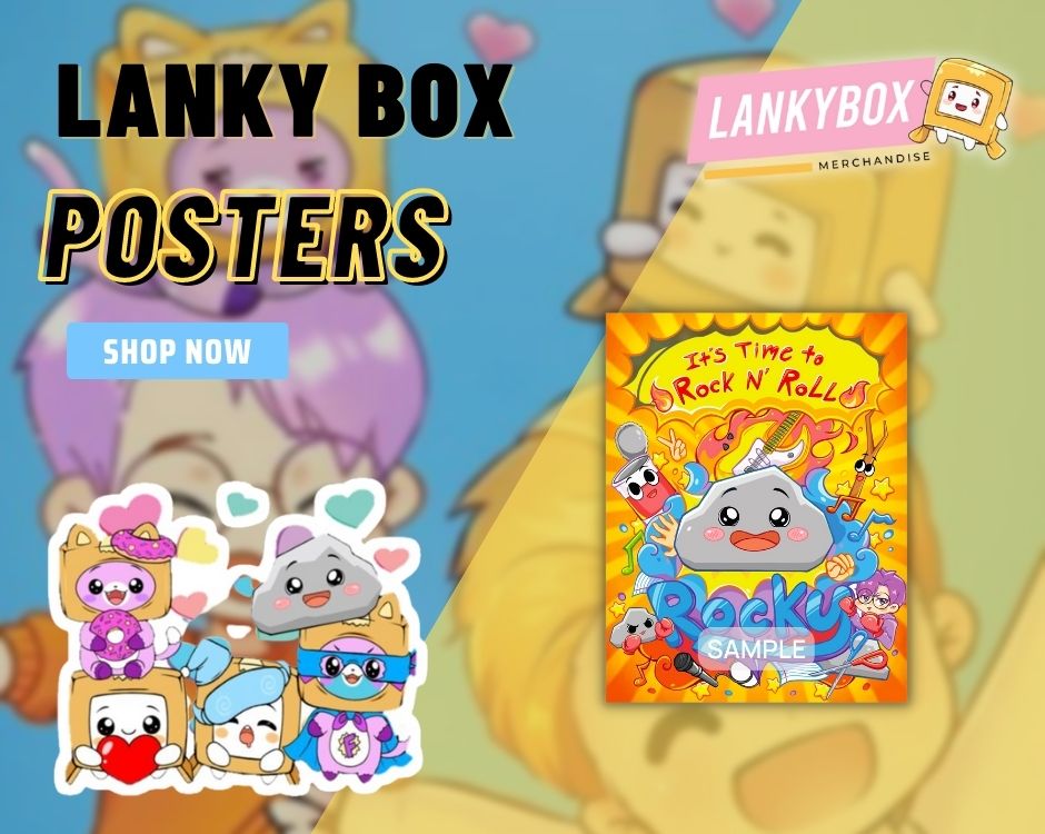 Lanky Box Posters - Lankybox Merch