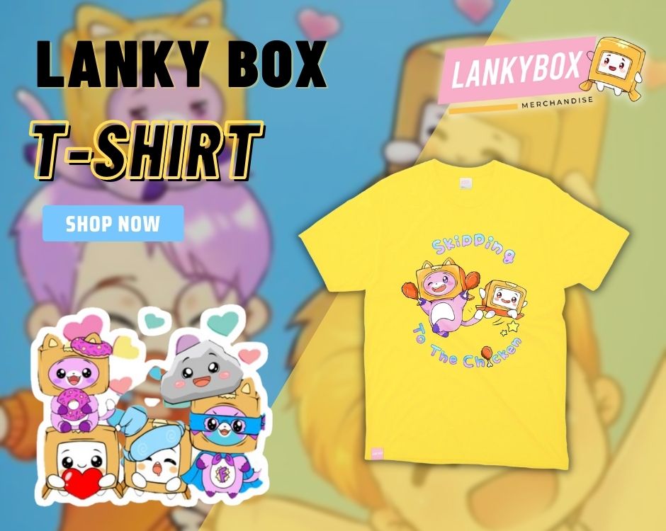 Lanky Box T shirts - Lankybox Merch