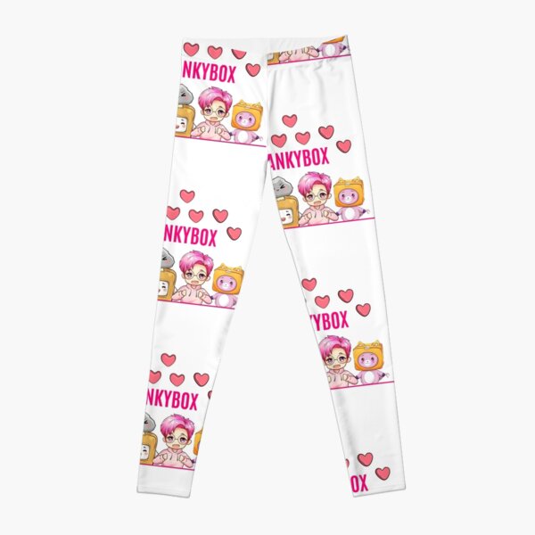 beast gaming mr foxy and boxy lankybox Leggings RB1912 product Offical lankybox Merch