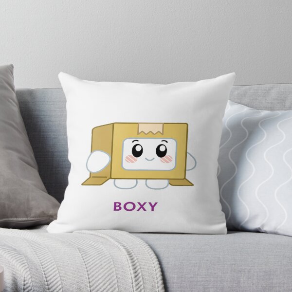 Lankybox Throw Pillow RB1912 product Offical lankybox Merch